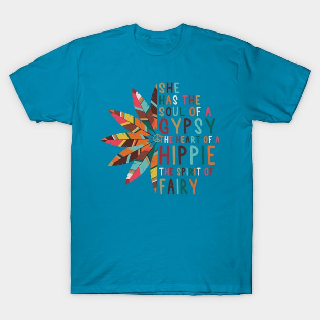 Soul Of The Gypsy and Fairy T-Shirt by Okanagan Outpost